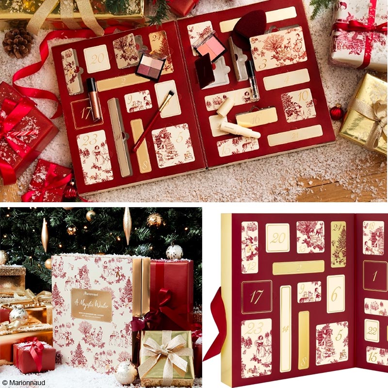 Calendrier de l'avent maquillage Marionnaud