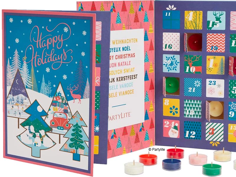 Calendrier de l'avent Partylite