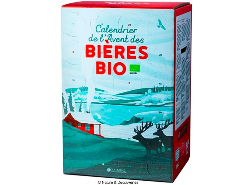 Calendrier de l'avent bières Nature & Découvertes
