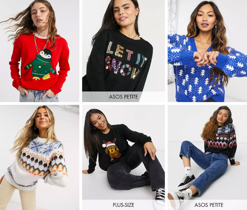 Pulls de Noël femme Asos