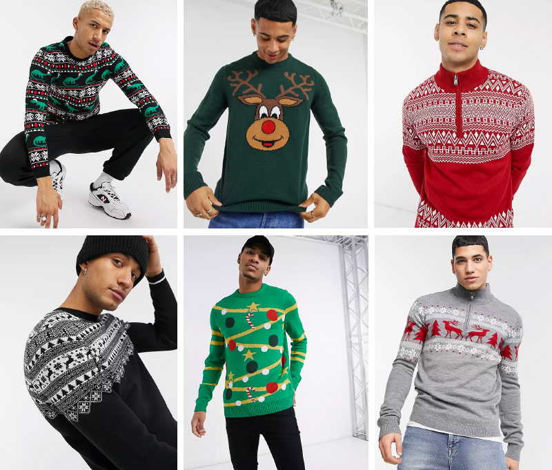 Pulls de Noël homme Asos