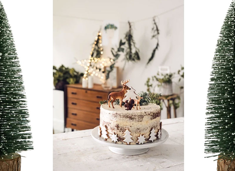 Naked Cake de Noël