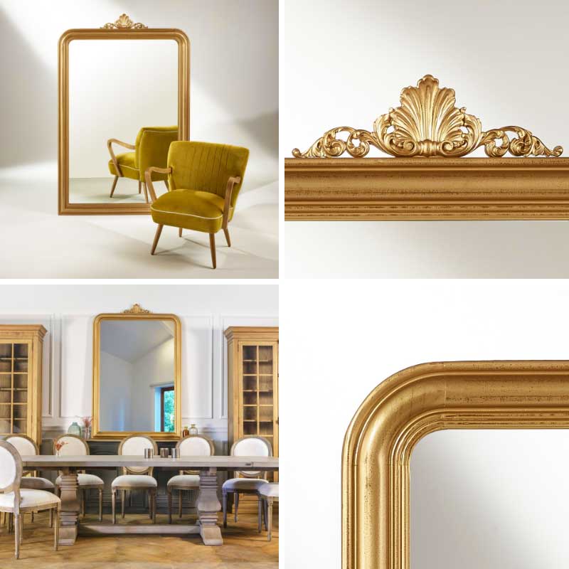 Grand Miroir doré