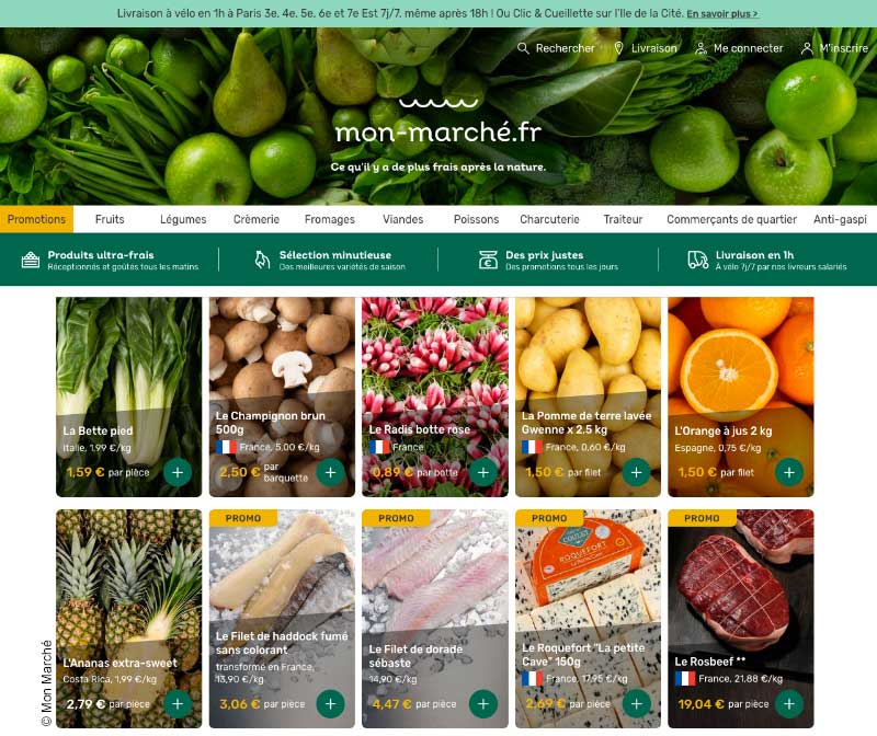 Mon marché