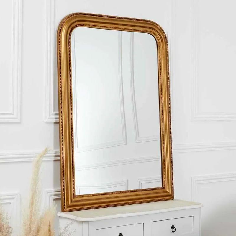 Miroir doré pas cher