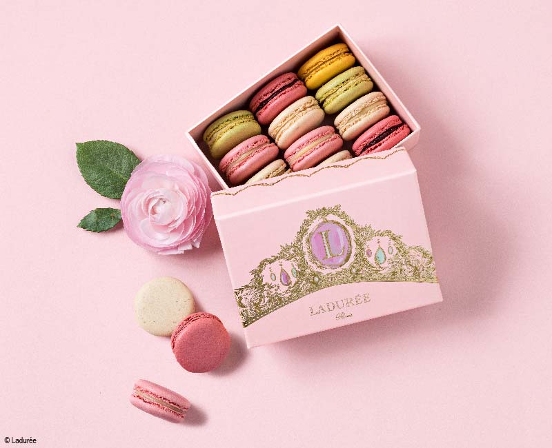 Coffret macarons Ladurée Fête des mères