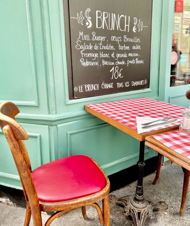 Terrasse café des Anges