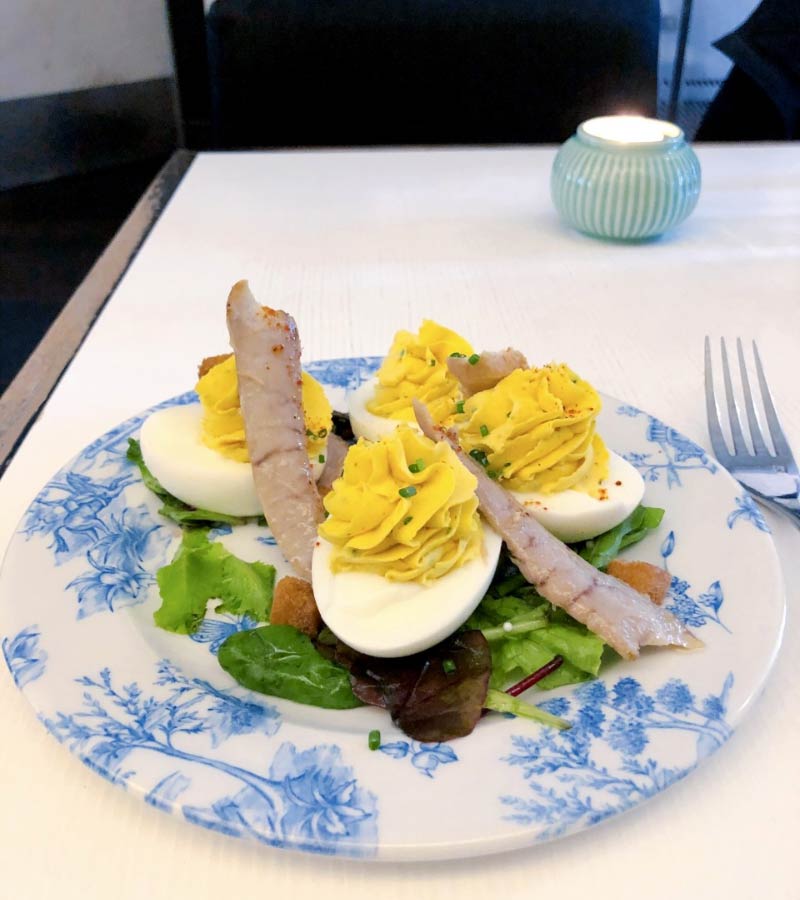 Oeufs mimosa