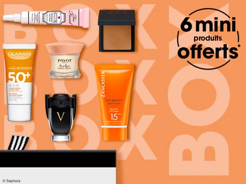 Sephora box août 2021