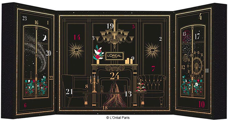Calendrier de l'avent L'Oréal 2021