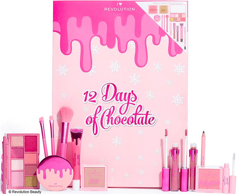 Revolution Beauty "12 days of chocolate"