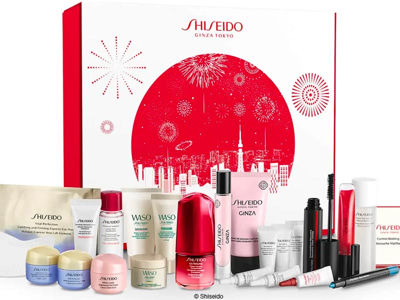Calendrier de l’avent Shiseido 2021