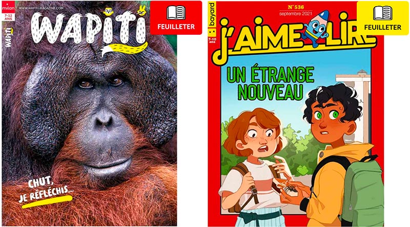 Magazines enfant en ligne