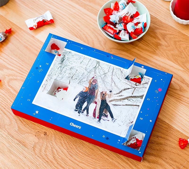 Calendrier de l'avent photo Kinder