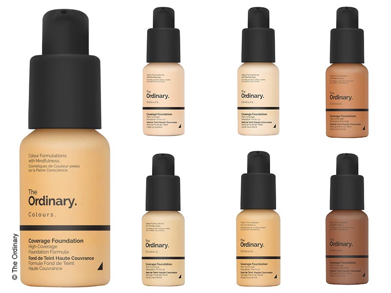 Fond de teint Coverage Foundation de The Ordinary