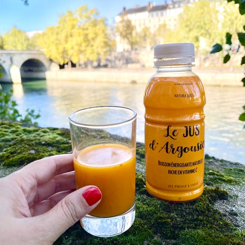 Jus d'argousier (vitamine C)