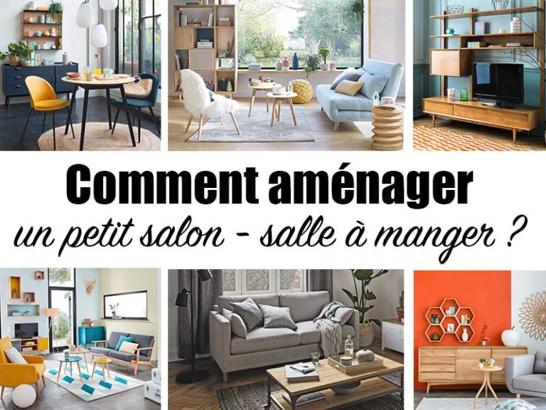 Petit Salon Et Salle à Manger Dans La Même Pièce Comment aménager un petit salon - salle à manger ? - Les bons plans de