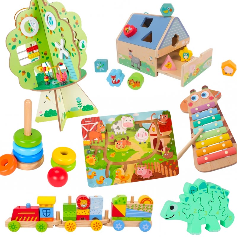 Jouets en bois pas chers pour Noël 2021 (à partir de 3,90€) ! - Les bons  plans de Naima