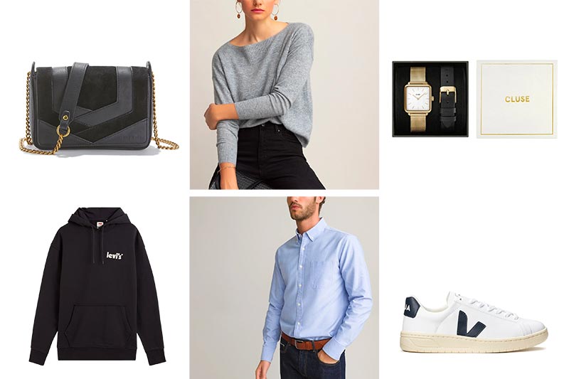 Tendances cadeaux de Noël mode 