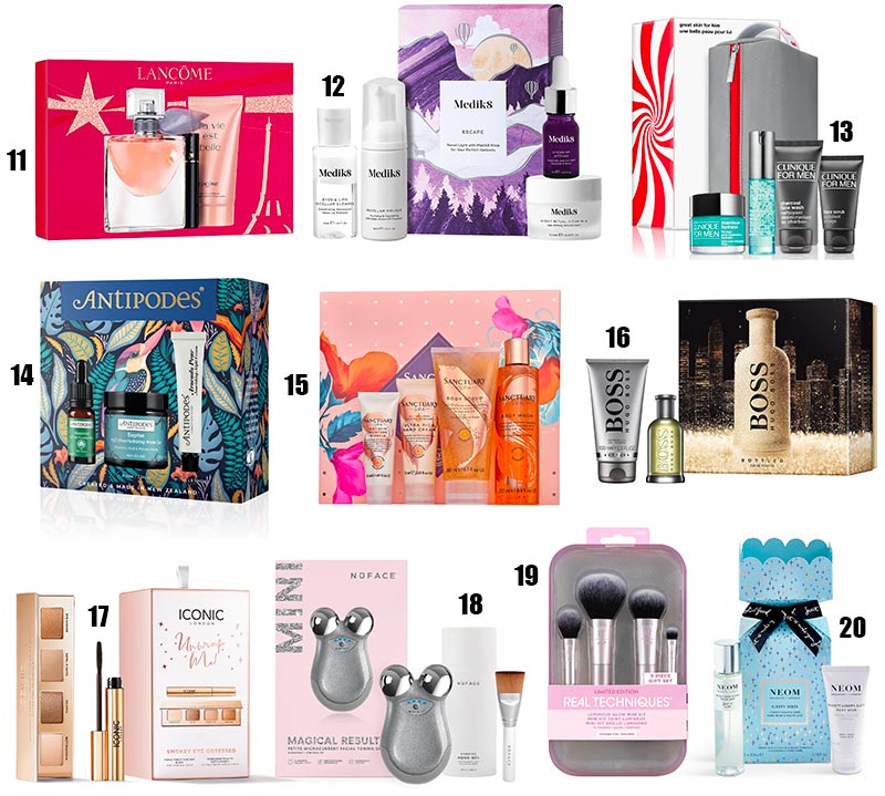 Coffrets de Noël femme et homme
