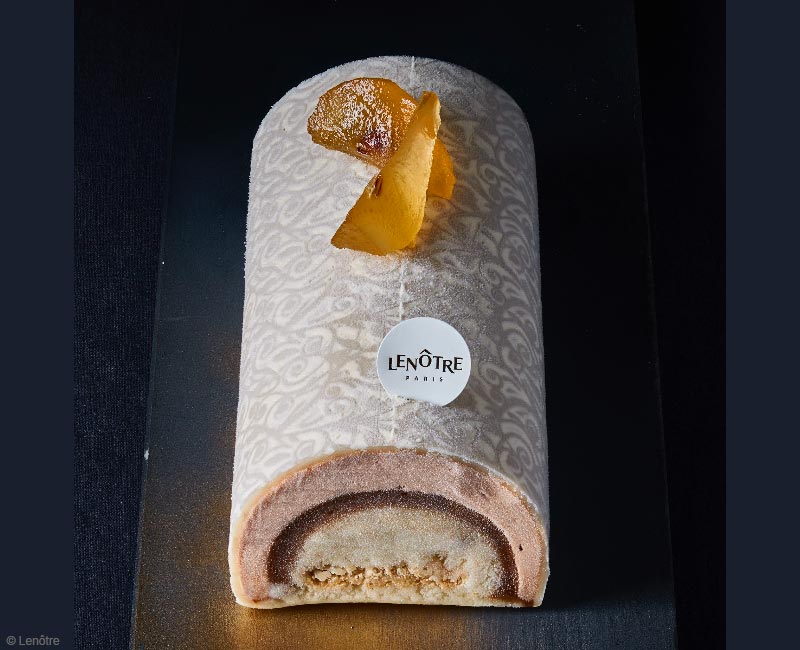 Bûche glacée Lenôtre