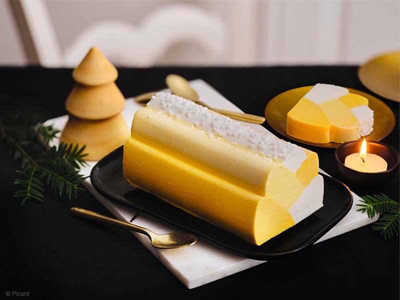 Bûche Picard 2023 mangue