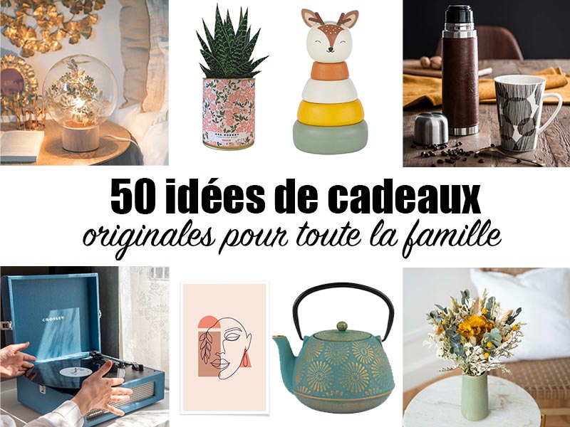 Idées cadeaux de Noël