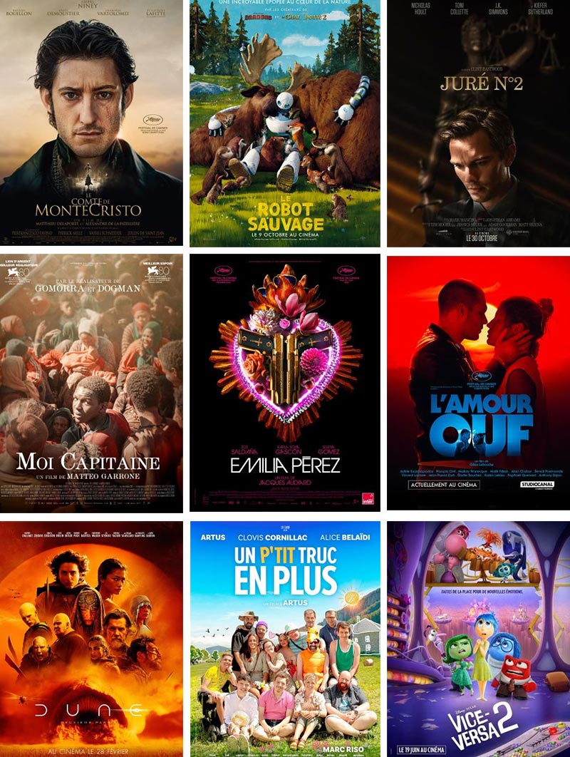 Meilleurs films 2024