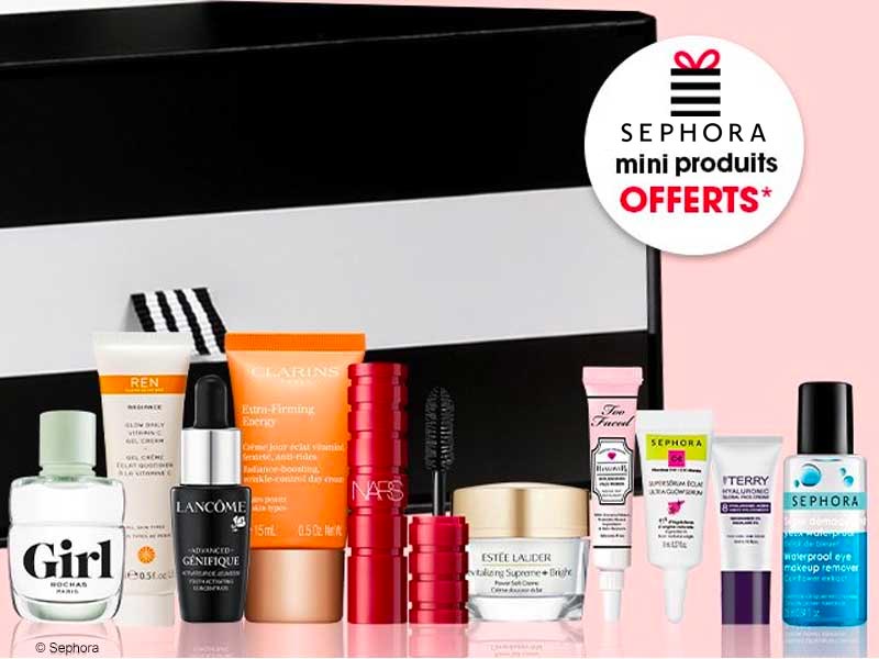 Sephora Box Maquillage - 8 mini produits offerts !