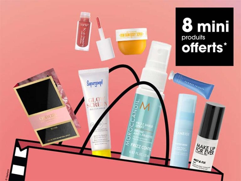 Sephora Box Fête des mères 2026 : 8 mini produits offerts en mai
