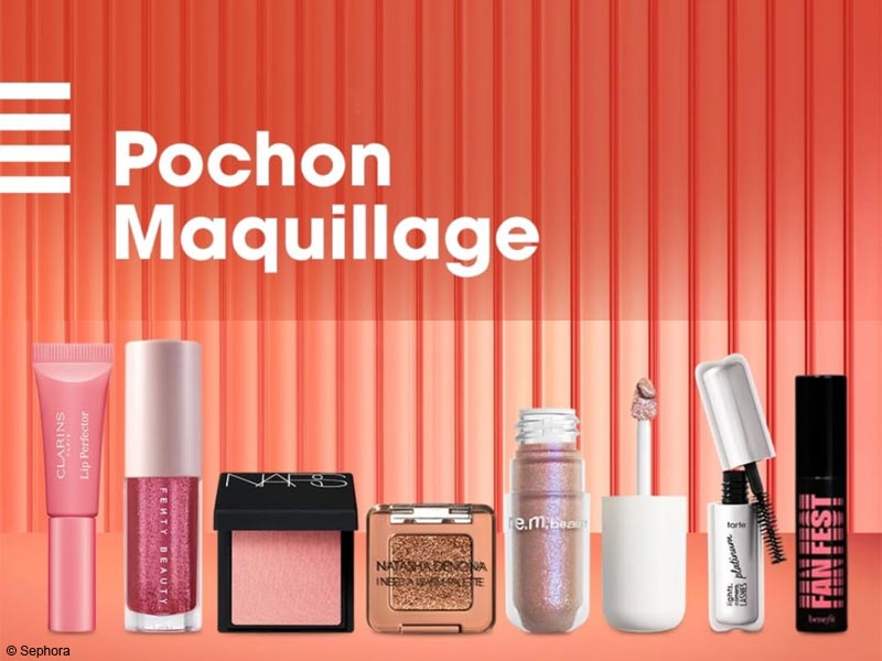 Sephora Box Maquillage - 8 mini produits offerts !