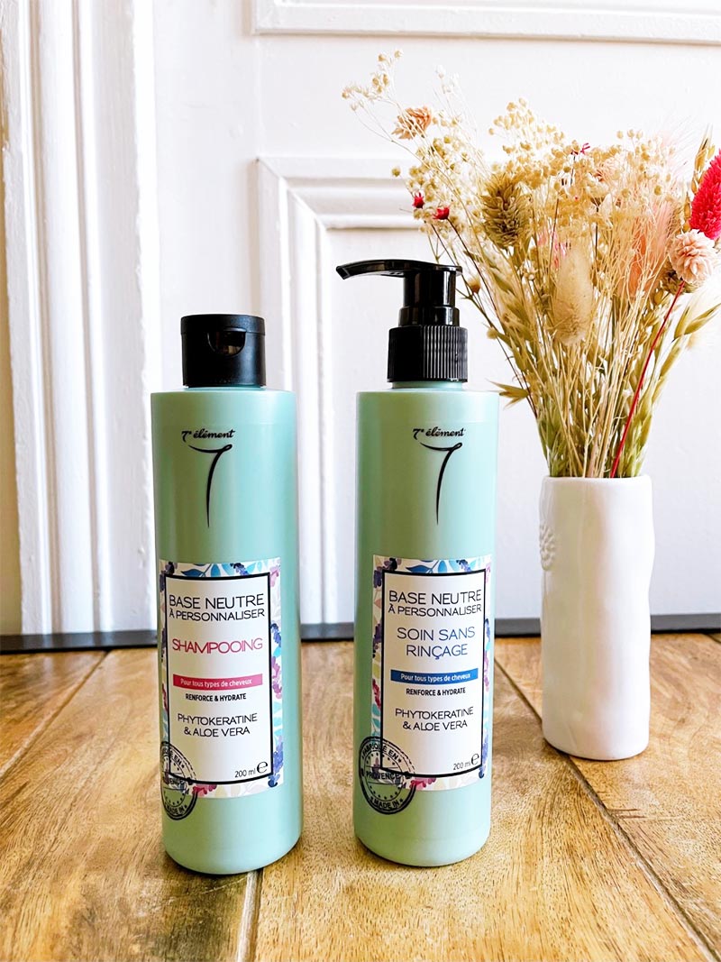 shampoing et soin sur mesure