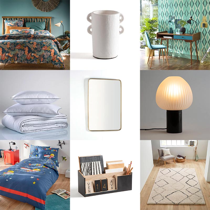 Soldes linge de maison La redoute