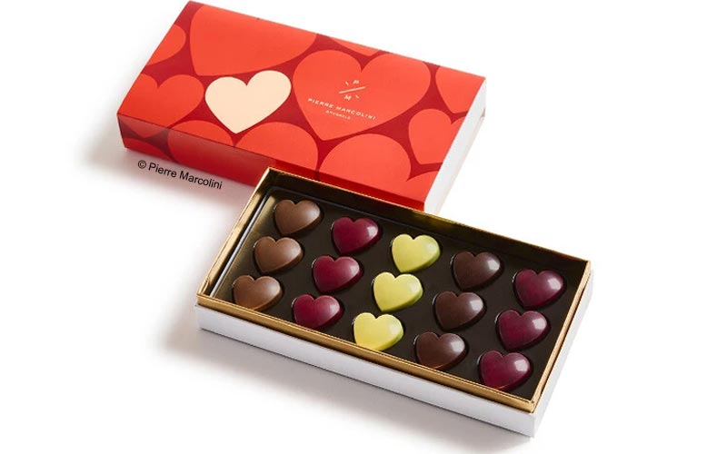 Chocolat cœur Saint Valentin