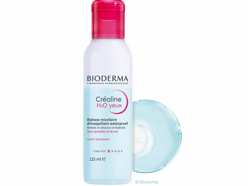 Démaquillant yeux Créaline H2O Bioderma