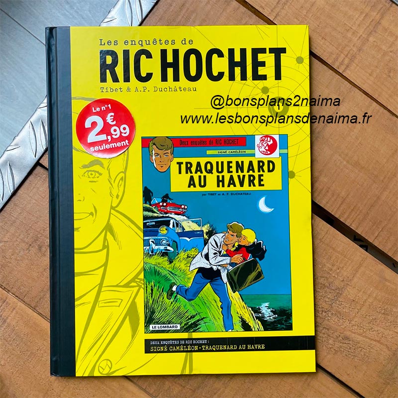 BD les enquêtes de Ric Hochet