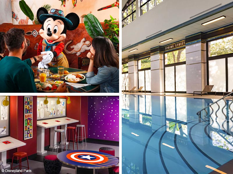 Activités hôtels Disneyland Paris
