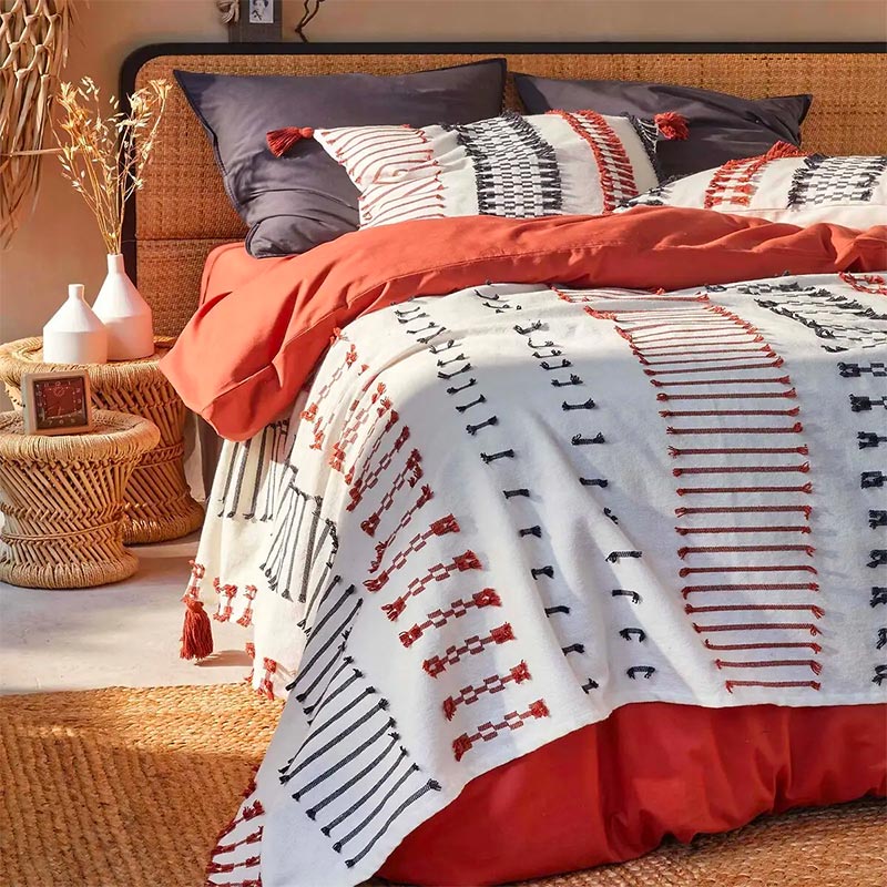 Tendance déco 2022 : Chambre Modern Ethnic 