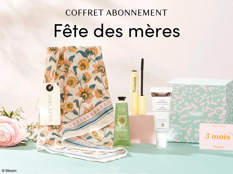 Box Fête des mères Blissim
