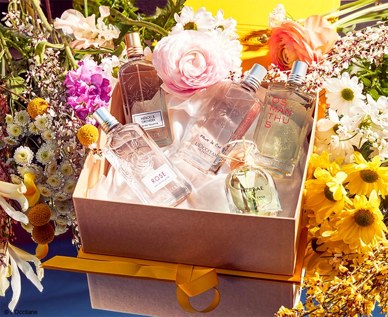 Coffret parfum L'Occitane