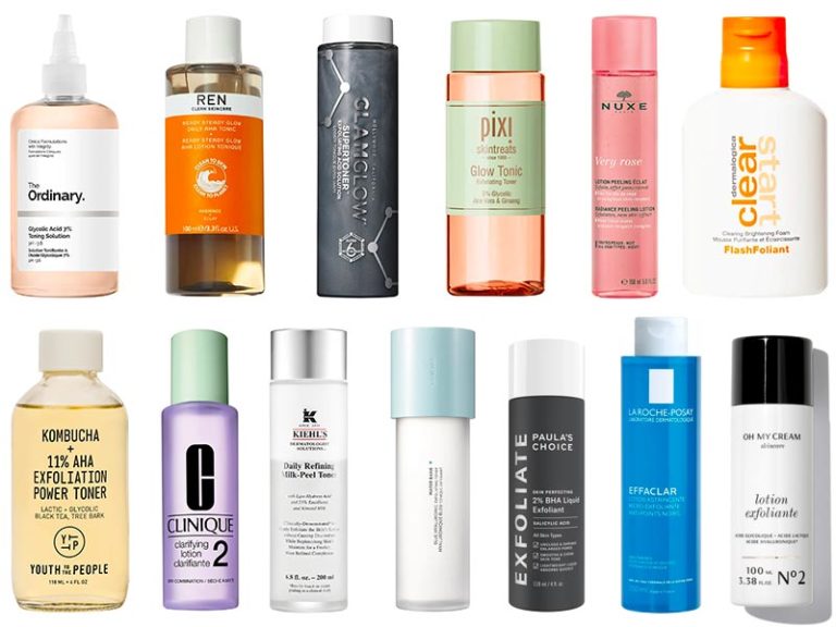 Les meilleures lotions exfoliantes pour le visage ! Les bons plans de