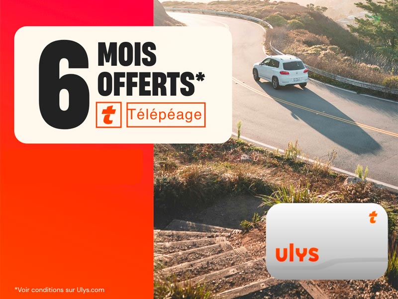 Badge télépéage Ulys : 20 mois offerts jusqu'à dimanche !