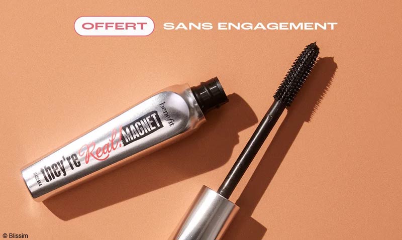 Code promo Blissim mascara Benefit