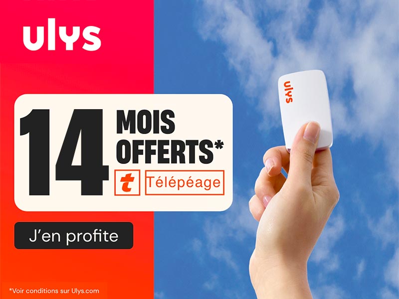 Black Friday 2021 : 12 mois offerts sur le badge télépéage Ulys VINCI  Autoroutes 