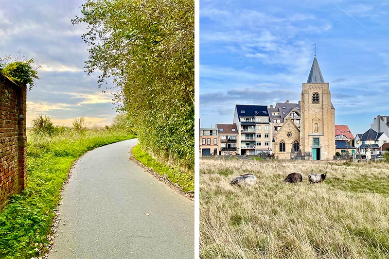 Piste cyclable Ostende