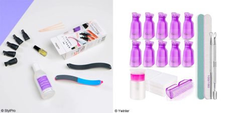 Lot De 10 Pinces Pour Dépose De Vernis Semi-permanent, Gel Ou UV - Manucure à Domicile