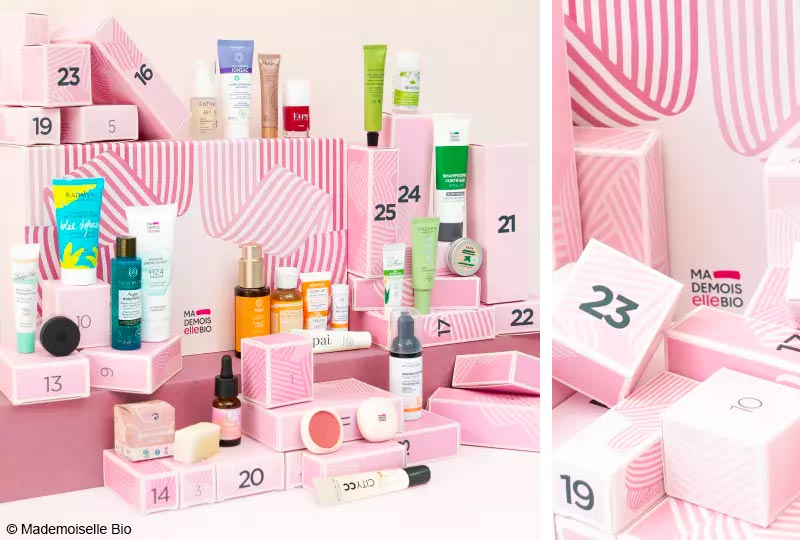 Calendrier de l’avent Mademoiselle Bio