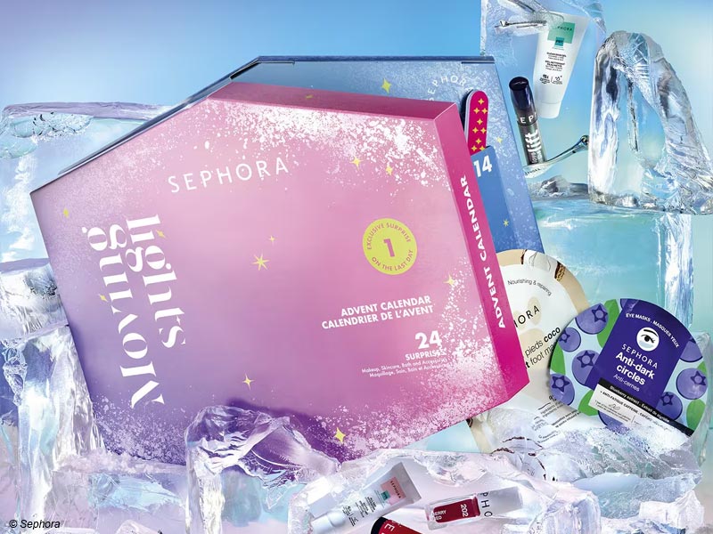 Calendrier de l'avent Sephora 2023 pas cher (code promo) !