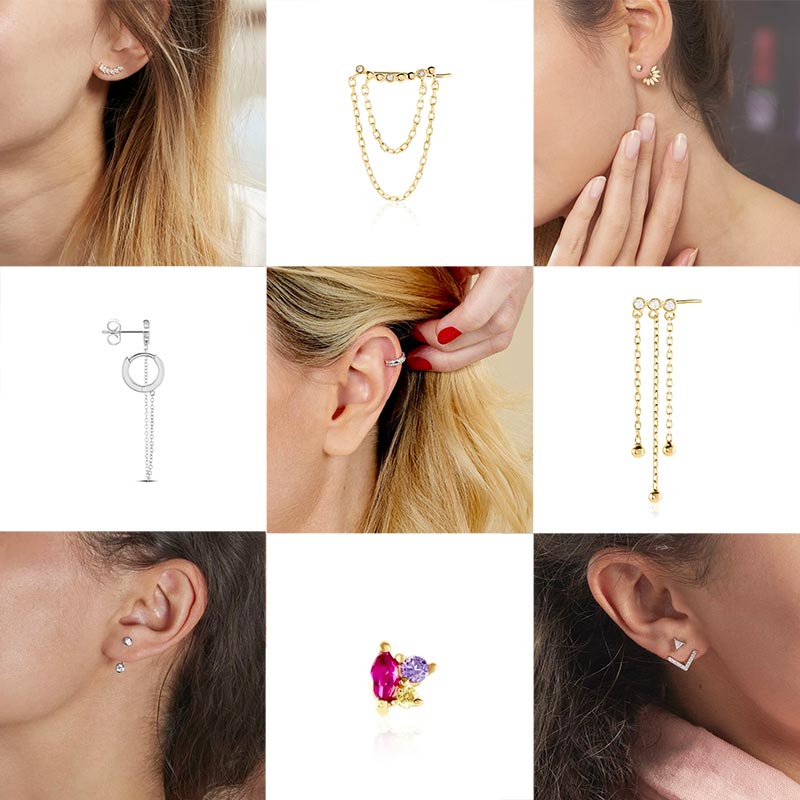 Boucles d'oreilles tendances 2022-2023