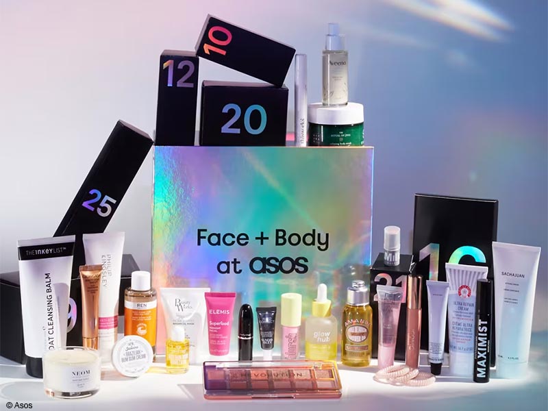 Calendrier de l'avent Asos 2024